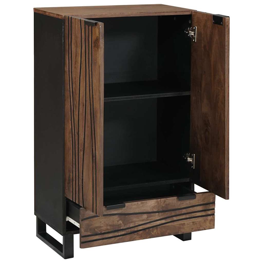 vidaXL Highboard Brown 60 x 33 x 100 cm Solid mango wood