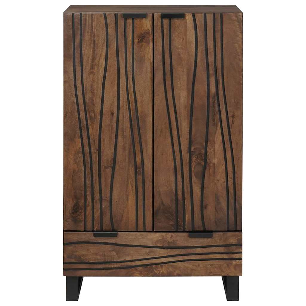 vidaXL Highboard Brown 60 x 33 x 100 cm Solid mango wood