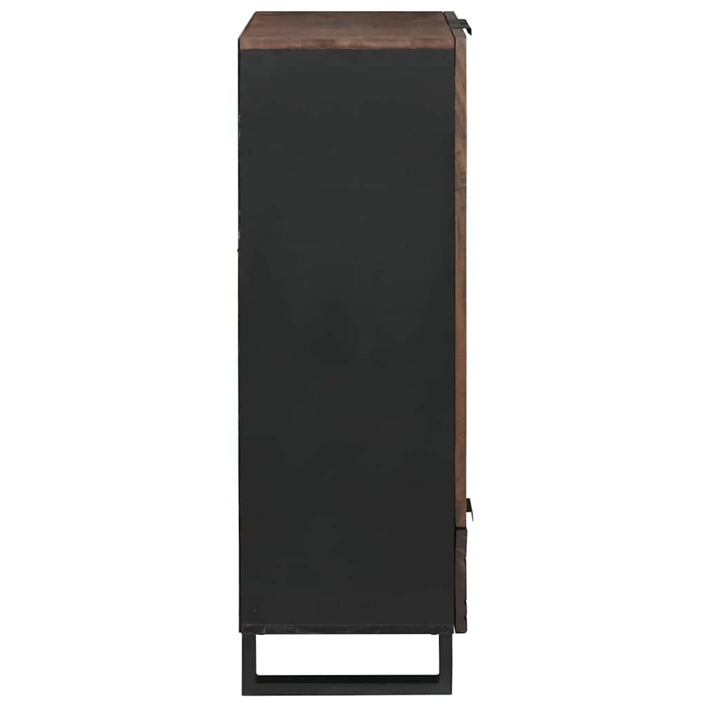 vidaXL Highboard Brown 60 x 33 x 100 cm Solid mango wood