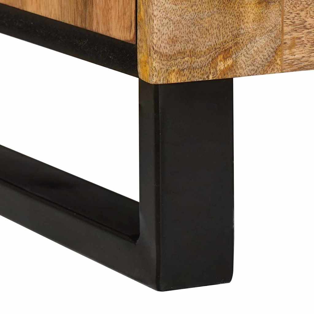 vidaXL Bedside Cabinet Natural 40 x 33 x 46 cm