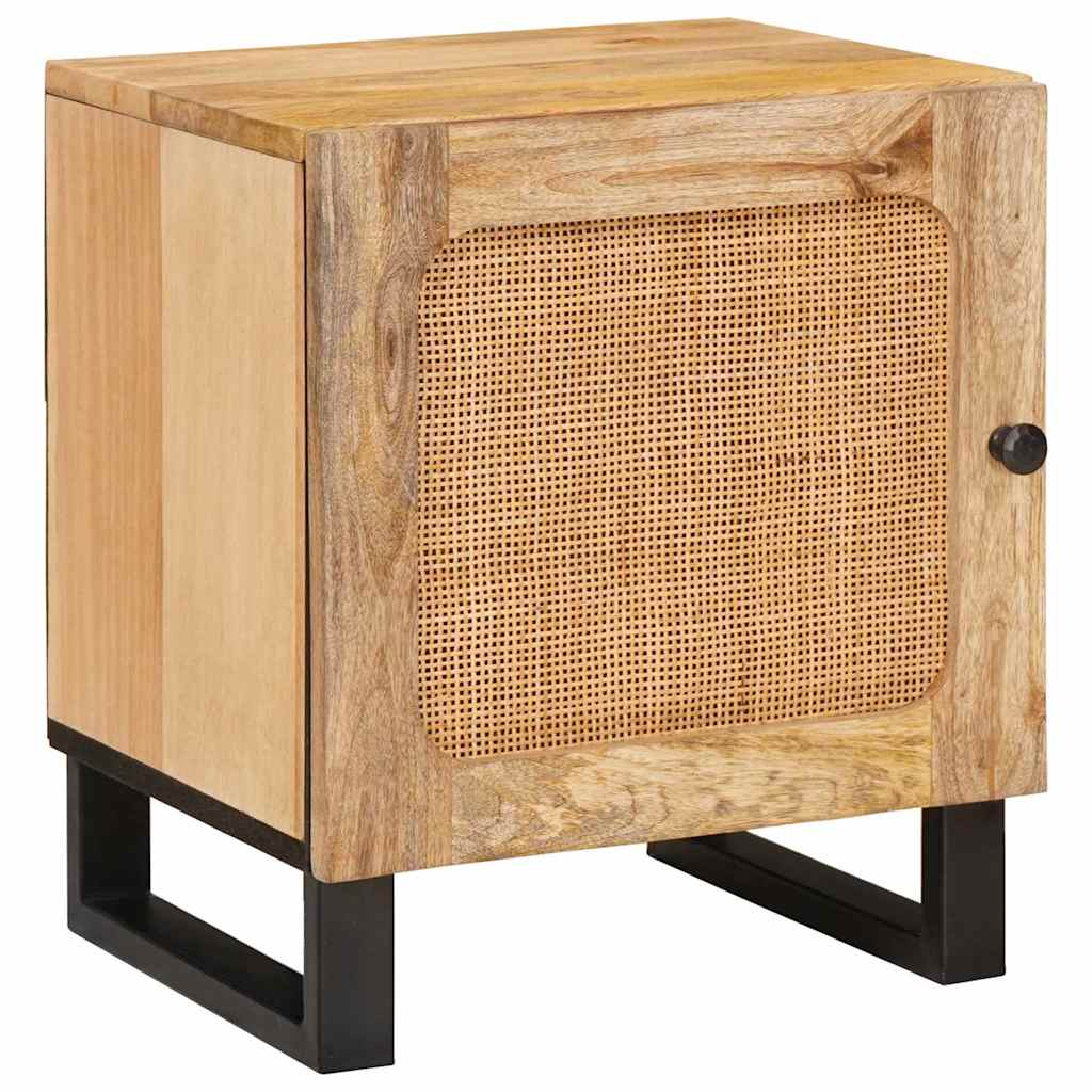 vidaXL Bedside Cabinet 2 pcs Natural 40 x 33 x 46 cm