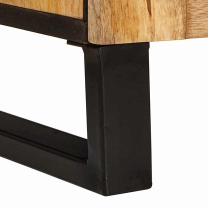vidaXL Sideboard Brown 60 x 33 x 75 cm Solid Mango Wood