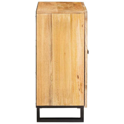 vidaXL Sideboard Brown 60 x 33 x 75 cm Solid Mango Wood