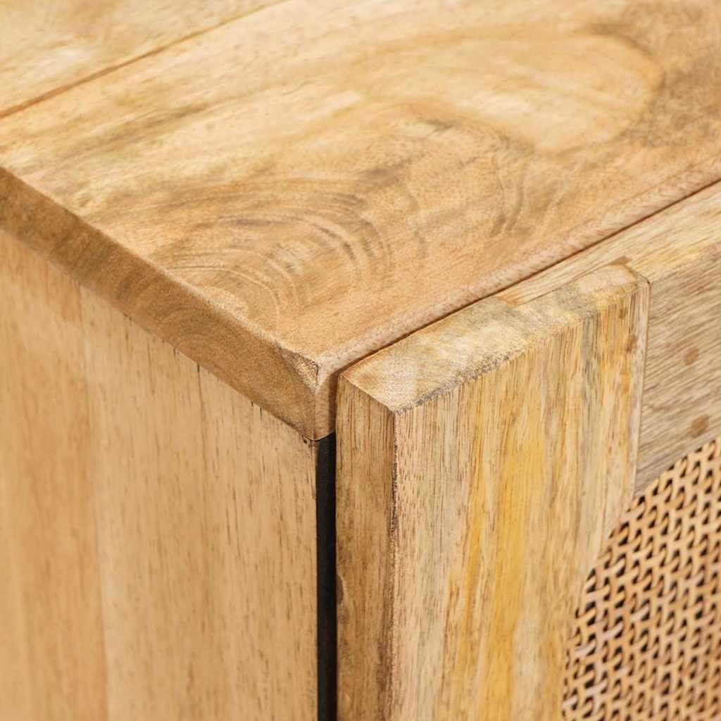 vidaXL Sideboard Brown 60 x 33 x 75 cm Solid Mango Wood