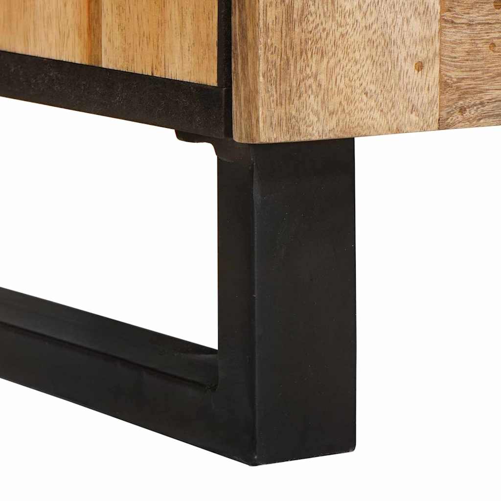 vidaXL Sideboard Brown 60 x 33 x 75 cm Solid Mango Wood