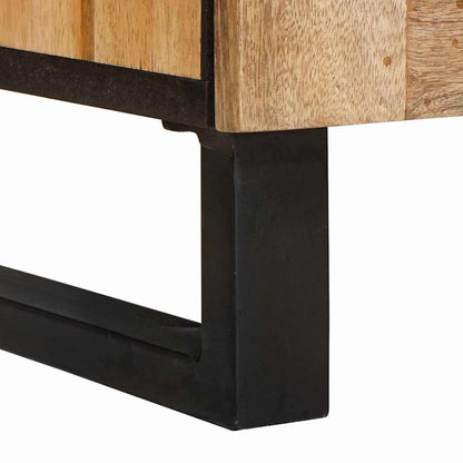 vidaXL Sideboard Brown 60 x 33 x 75 cm Solid Mango Wood