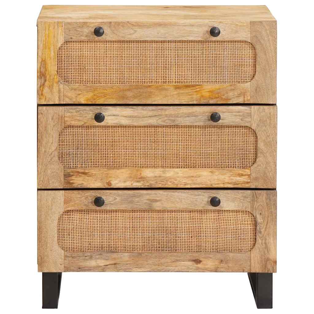vidaXL Sideboard Brown 60 x 33 x 75 cm Solid Mango Wood