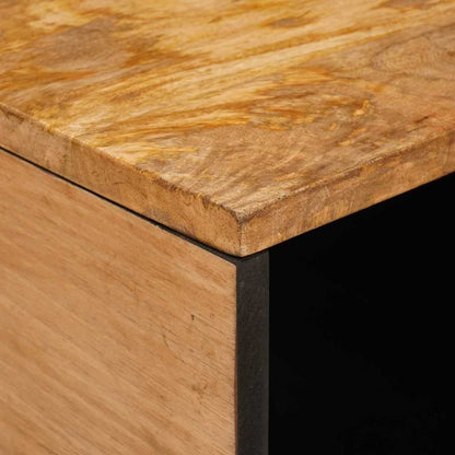 vidaXL Coffee Table Natural 80 x 50 x 40 cm Solid Mango Wood