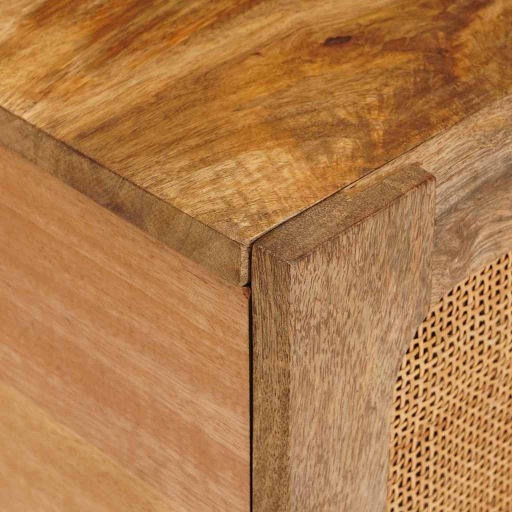 vidaXL Coffee Table Natural 80 x 50 x 40 cm Solid Mango Wood