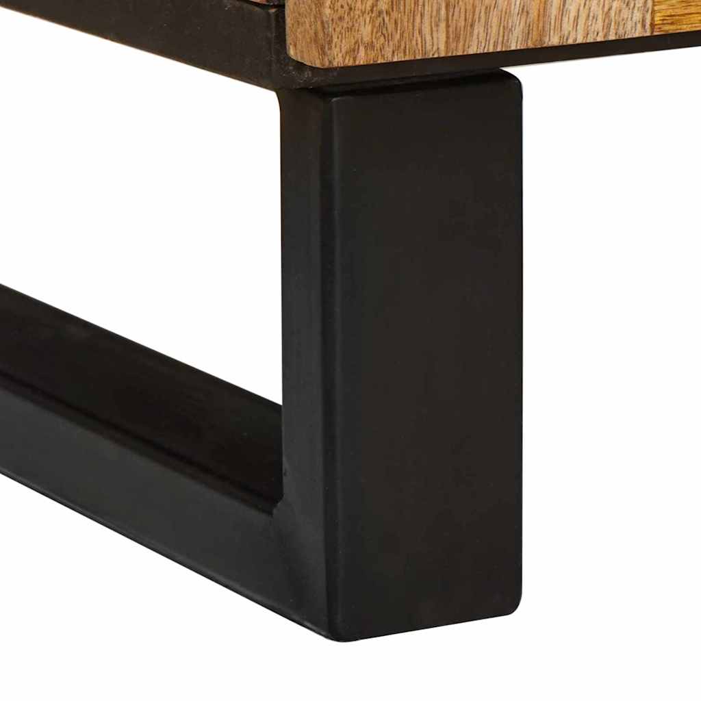 vidaXL Bedside Cabinet Natural 50 x 33 x 62 cm Solid Mango Wood