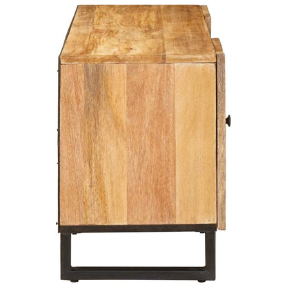 vidaXL TV Cabinet with Drawer Brown 105 x 33 x 46 cm Solid Mango Wood