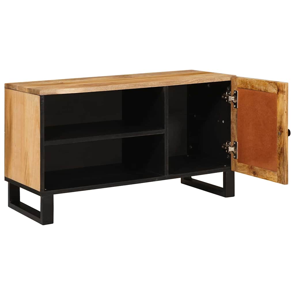 vidaXL TV Cabinet with Storage Brown 80 x 33 x 46 cm Solid Mango Wood