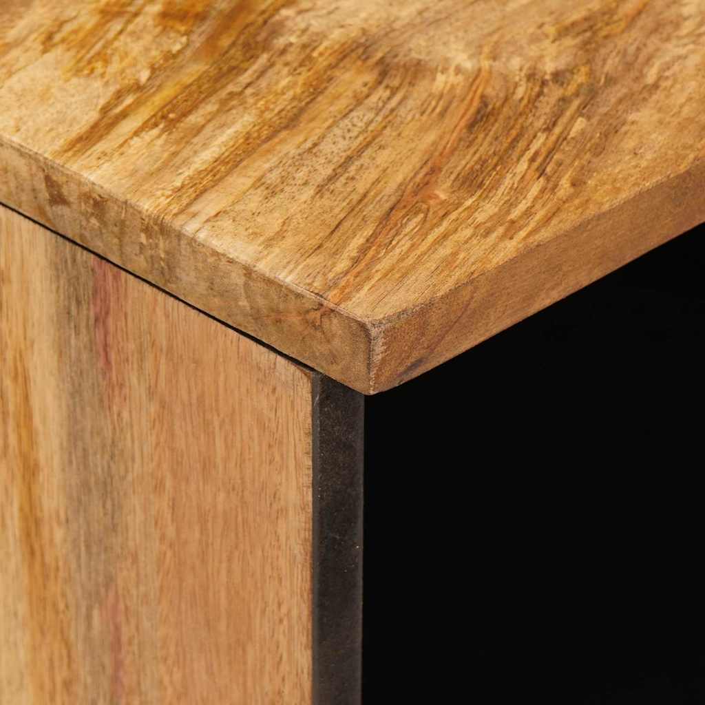 vidaXL TV Cabinet with Drawer Brown 100 x 33 x 46 cm Solid Mango Wood