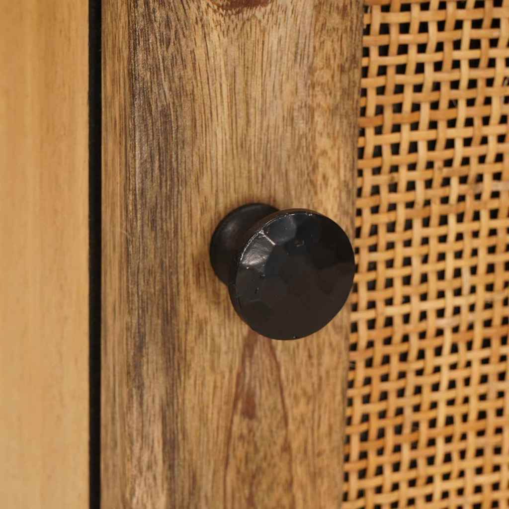 vidaXL Bathroom Hanging Cabinet Brown 38 x 33 x 48 cm Solid Mango Wood