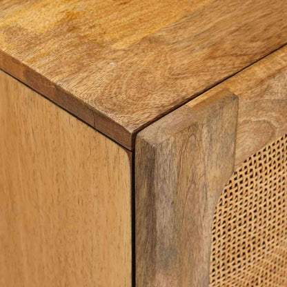 vidaXL Bathroom Cabinet Brown 38 x 33 x 58 cm Solid Mango Wood