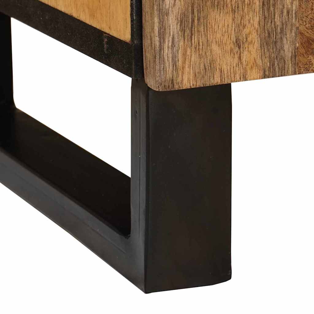 vidaXL Bathroom Cabinet Brown 38 x 33 x 58 cm Solid Mango Wood