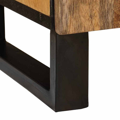 vidaXL Bathroom Cabinet Brown 38 x 33 x 58 cm Solid Mango Wood
