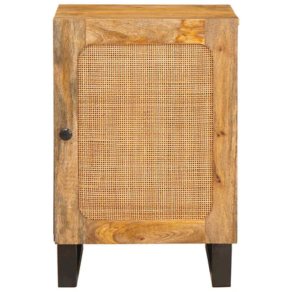 vidaXL Bathroom Cabinet Brown 38 x 33 x 58 cm Solid Mango Wood