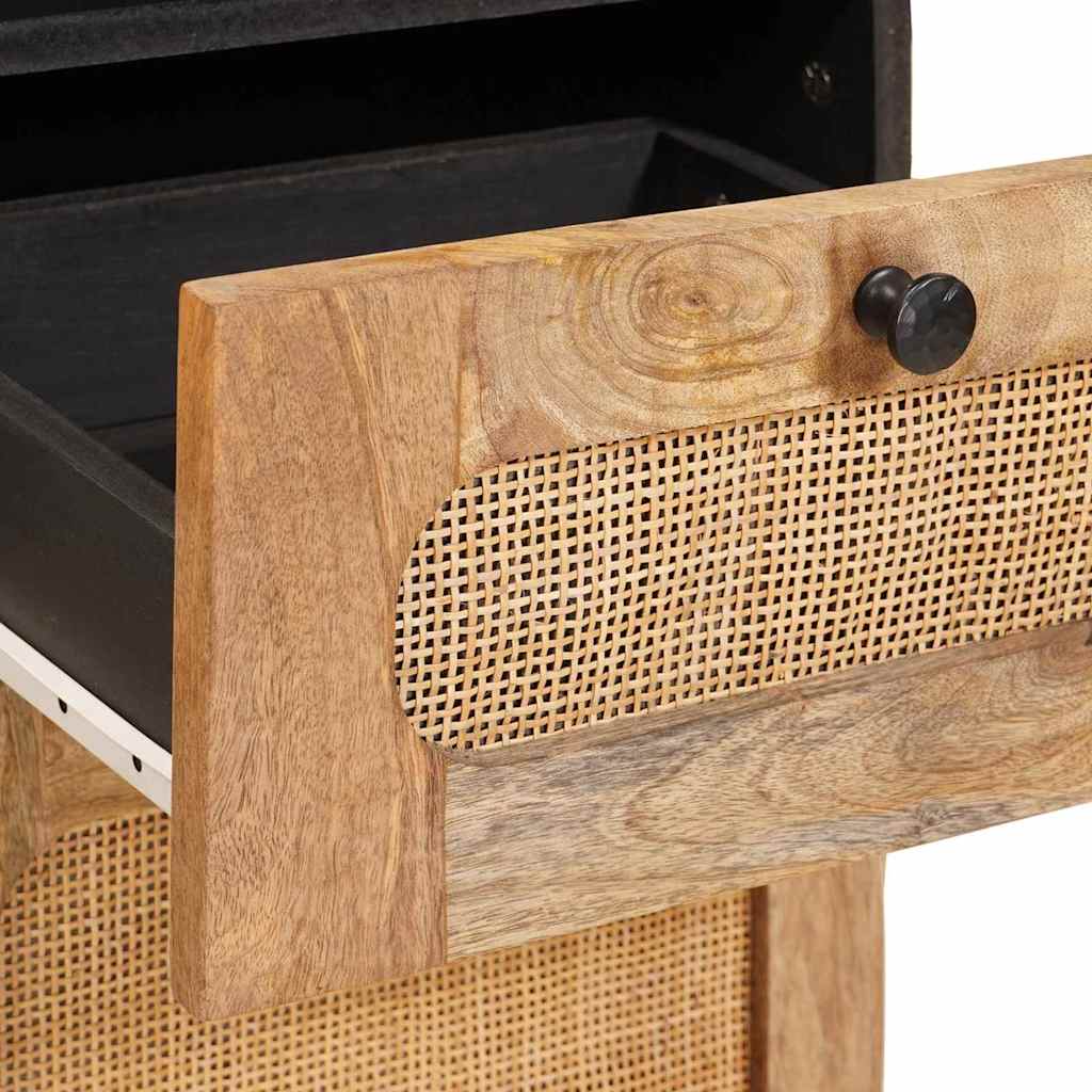 vidaXL Bathroom Cabinet Brown 38 x 33 x 160 cm Solid Mango Wood