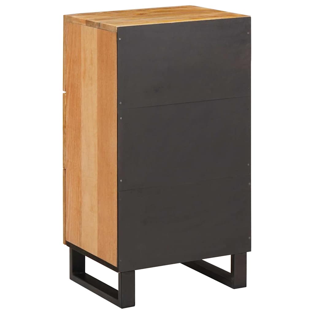 vidaXL Sideboard with Drawer Brown 40 x 33 x 75 cm Solid Mango Wood