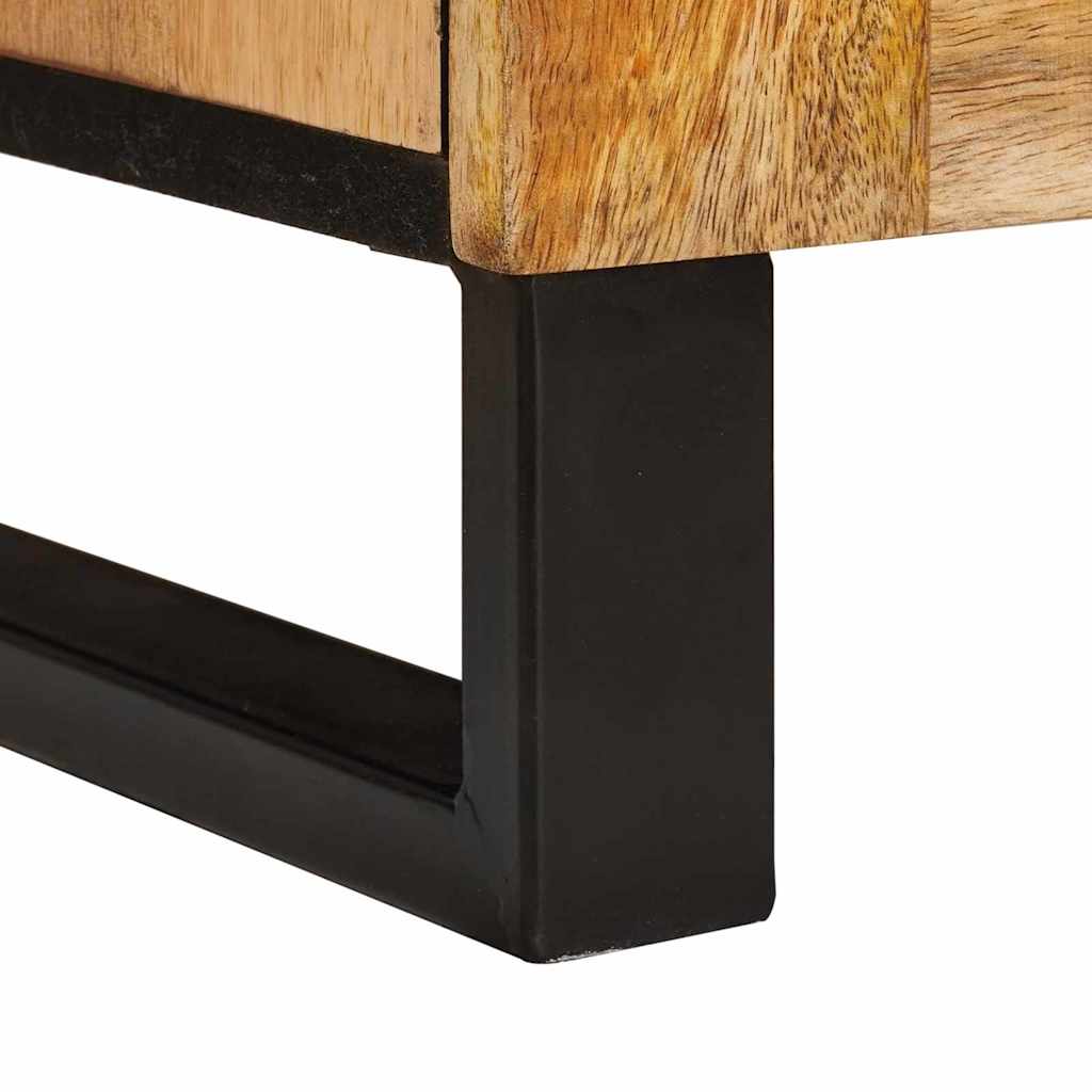 vidaXL Sideboard with Storage Brown 60 x 33 x 75 cm Solid Mango Wood
