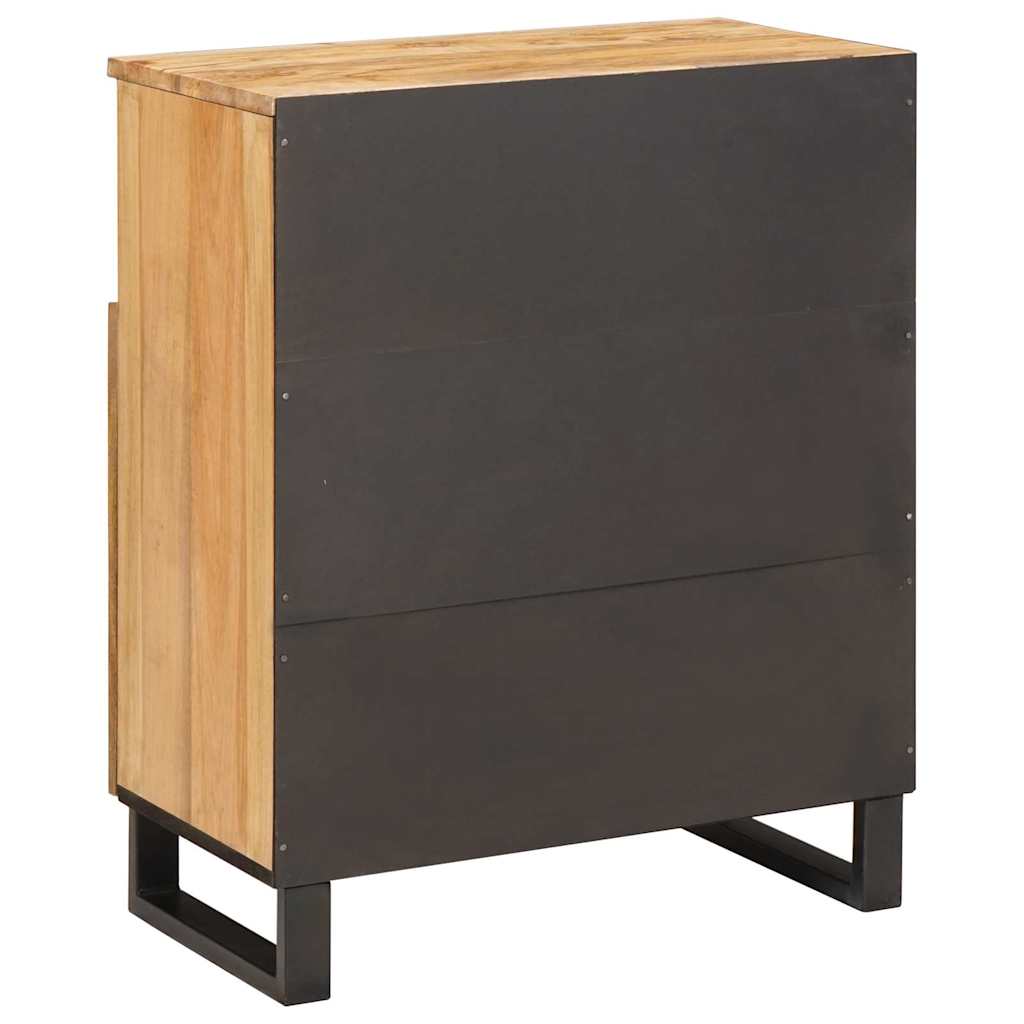 vidaXL Sideboard with Storage Brown 60 x 33 x 75 cm Solid Mango Wood