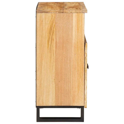 vidaXL Sideboard with Storage Brown 60 x 33 x 75 cm Solid Mango Wood