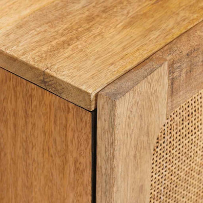 vidaXL Sideboard with Storage Brown 60 x 33 x 75 cm Solid Mango Wood