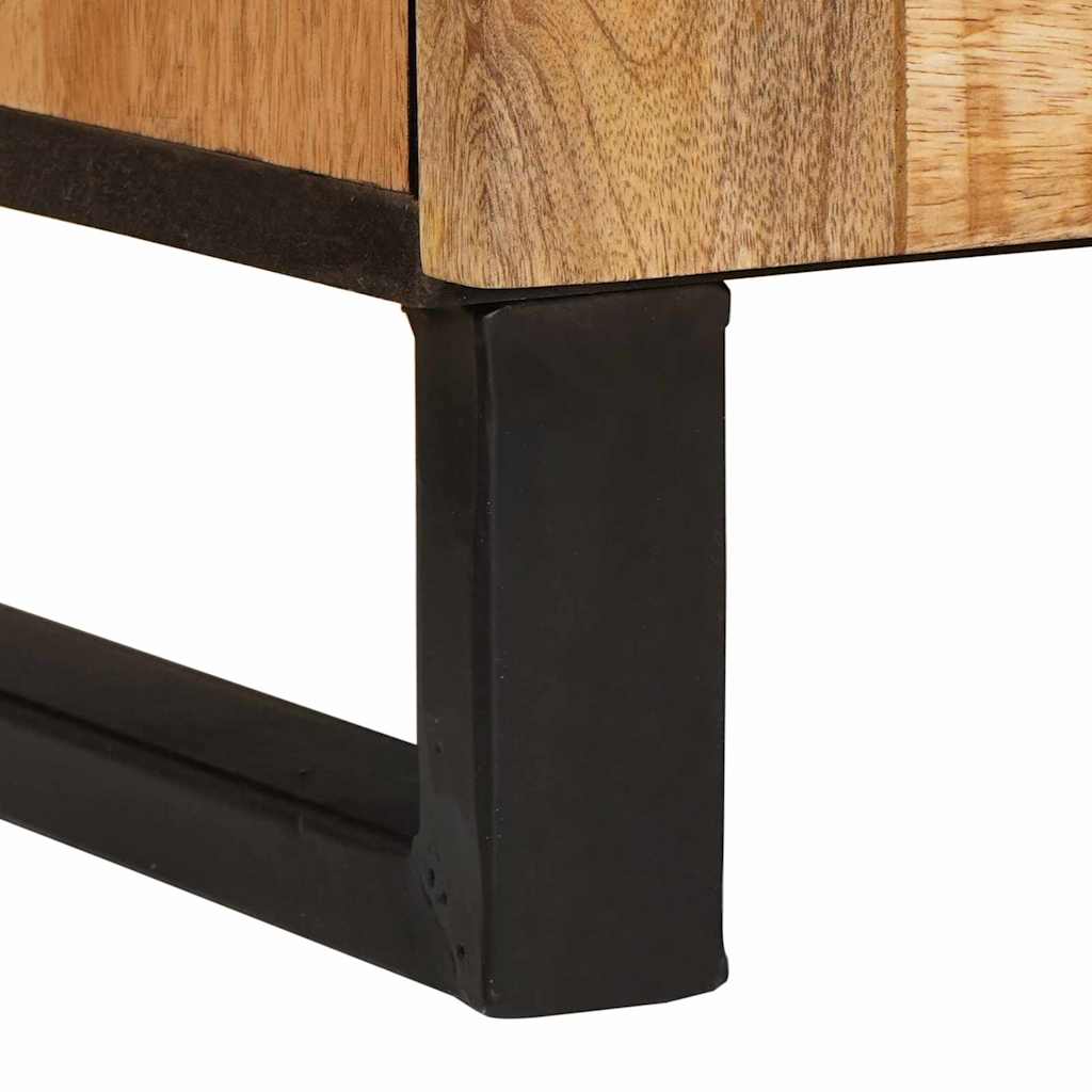 vidaXL Sideboard with Storage Brown 60 x 33 x 75 cm Solid Mango Wood