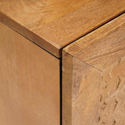 vidaXL Bedside Cabinet 2 pcs Light Brown 80 x 50 x 40 cm