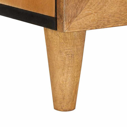 vidaXL Bedside Cabinet 2 pcs Light Brown 80 x 50 x 40 cm