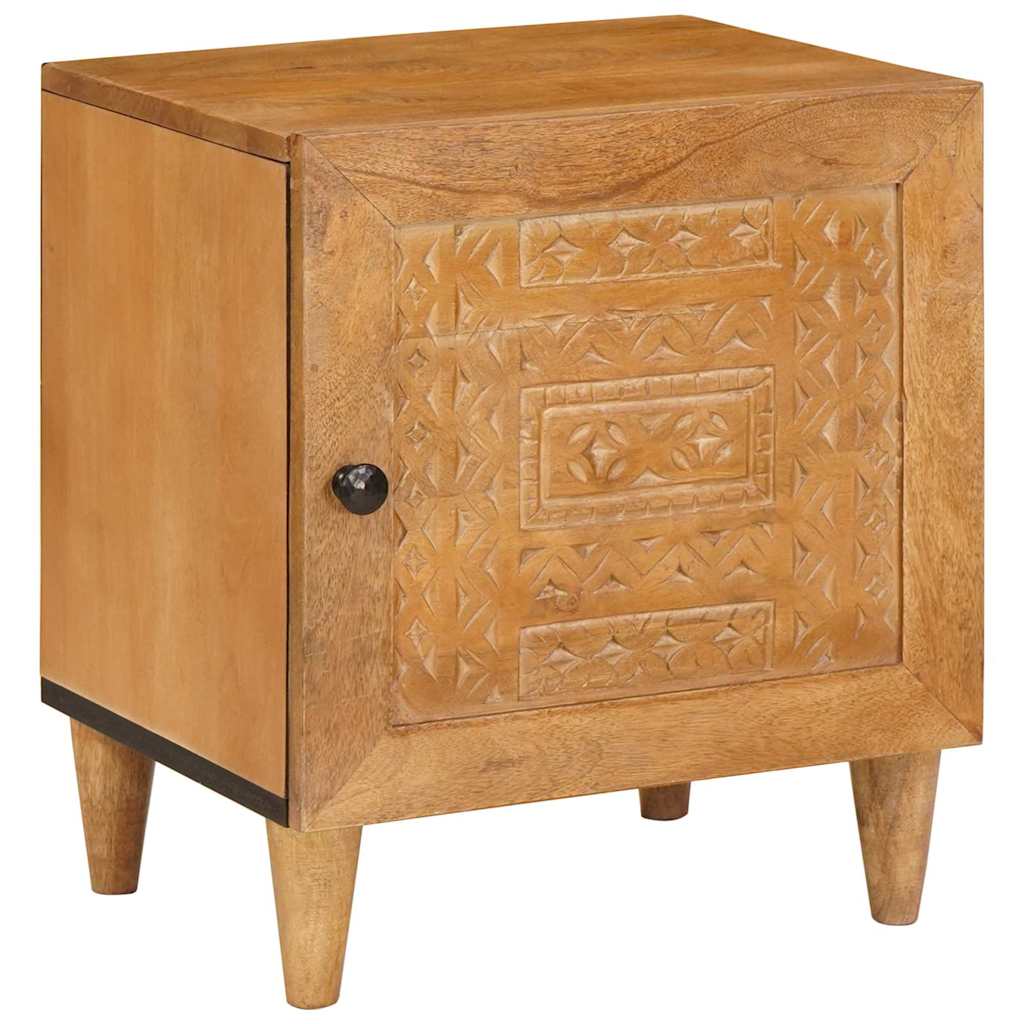 vidaXL Bedside Cabinet 2 pcs Light Brown 80 x 50 x 40 cm