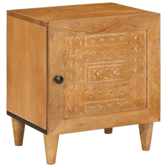 vidaXL Bedside Cabinet 2 pcs Light Brown 80 x 50 x 40 cm