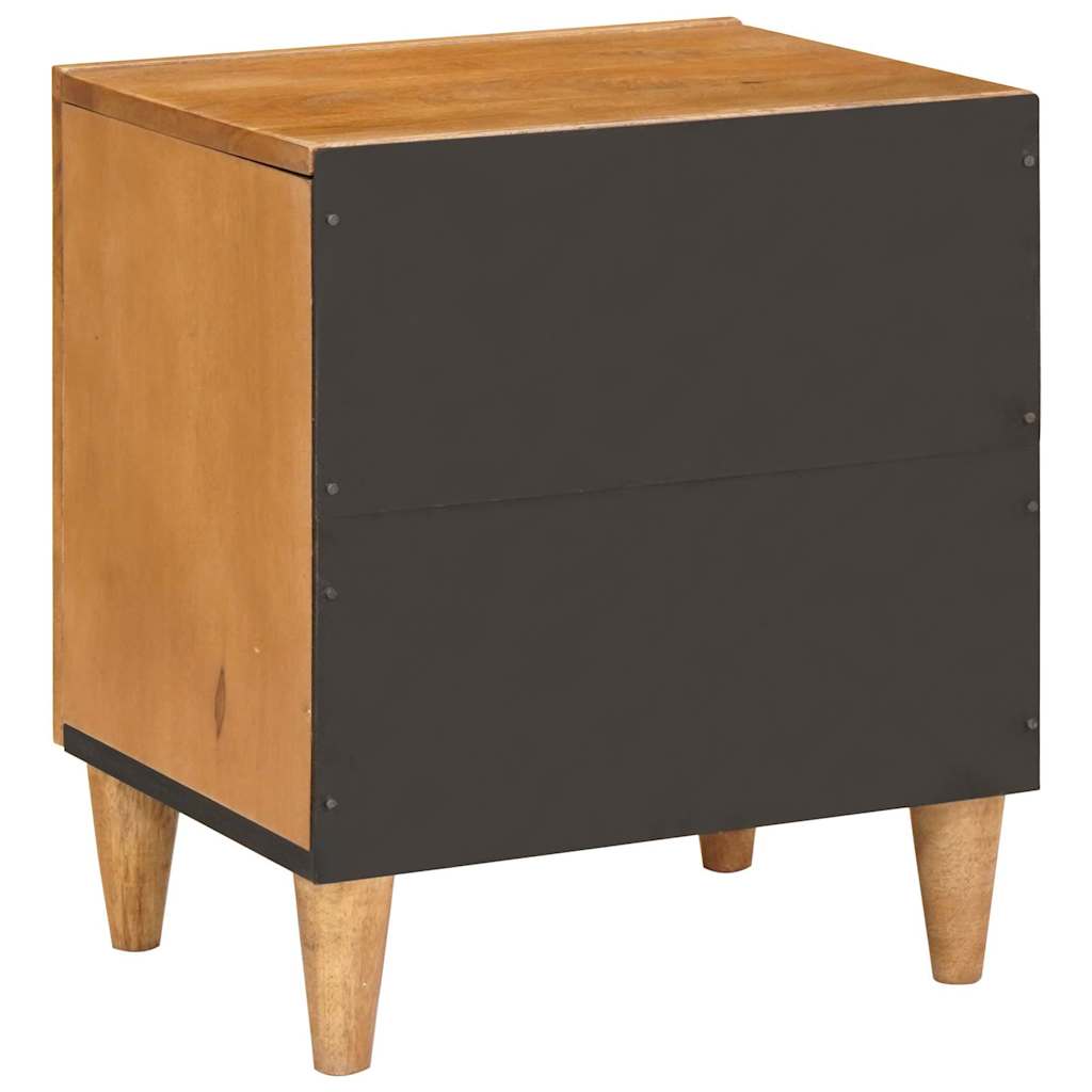 vidaXL Bedside Cabinet 2 pcs Light Brown 80 x 50 x 40 cm