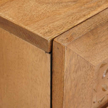 vidaXL Bedside Cabinet 2 pcs Light Brown 40 x 33 x 46 cm