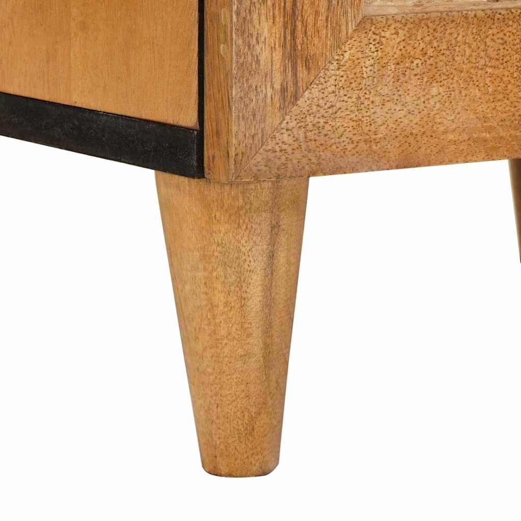 vidaXL Bedside Cabinet 2 pcs Light Brown 40 x 33 x 46 cm