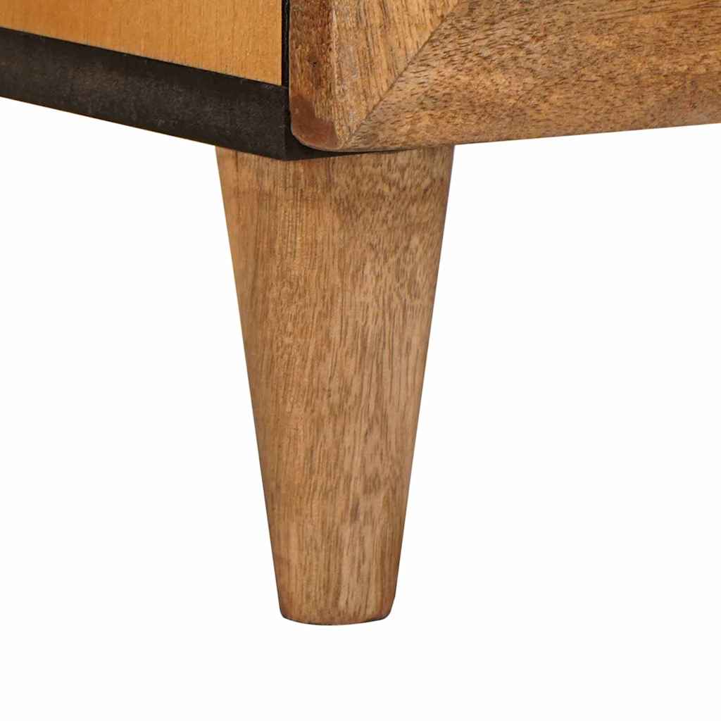 vidaXL TV Units Light Brown 105 x 33 x 46 cm Solid Mango Wood