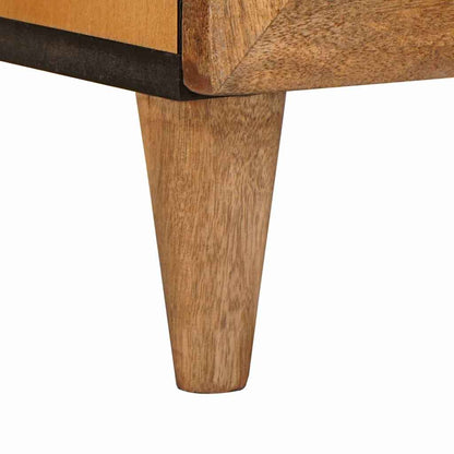 vidaXL TV Units Light Brown 105 x 33 x 46 cm Solid Mango Wood