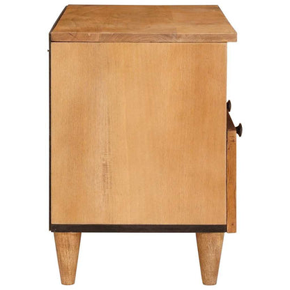 vidaXL TV Units with Shelf Light Brown 70 x 33 x 46 cm Engineered wood