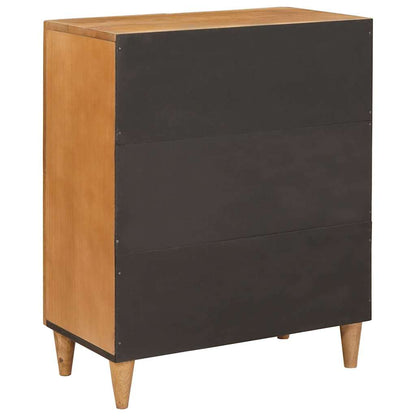 vidaXL Sideboard Light brown 60 x 33 x 75 cm Solid mango wood