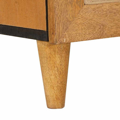 vidaXL Sideboard Light brown 60 x 33 x 75 cm Solid mango wood