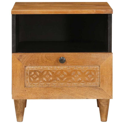 vidaXL Bedside Cabinet Light Brown 40 x 33 x 46 cm Engineered Wood