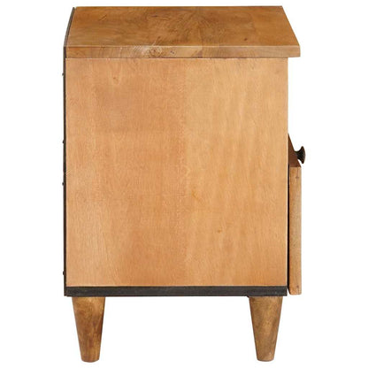 vidaXL Bedside Cabinet Light Brown 40 x 33 x 46 cm Engineered Wood
