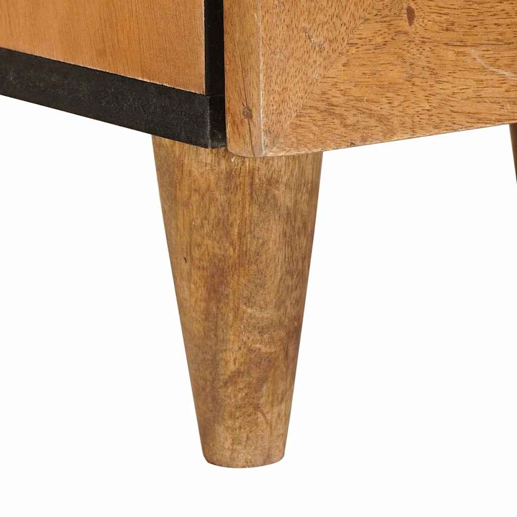 vidaXL Bedside Cabinet 2 pcs Light Brown 40 x 33 x 46 cm