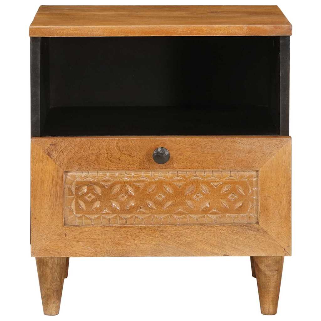 vidaXL Bedside Cabinet 2 pcs Light Brown 40 x 33 x 46 cm