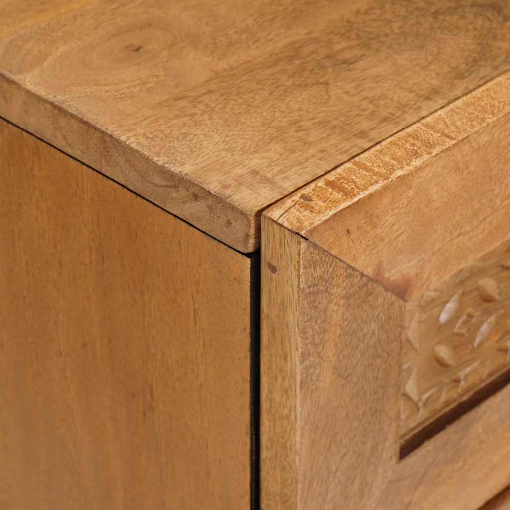 vidaXL Bedside Cabinet Light Brown 50 x 33 x 60 cm Engineered Wood