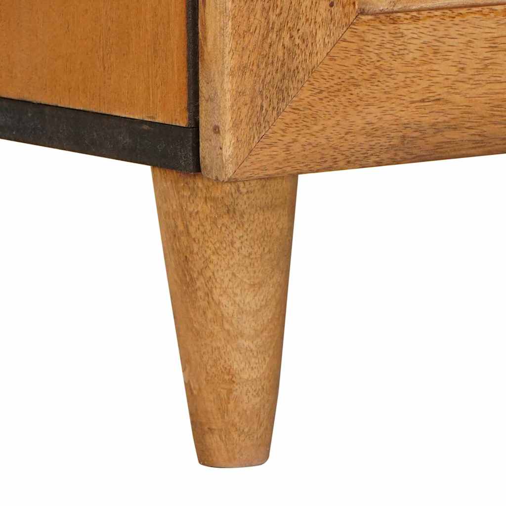 vidaXL Bedside Cabinet Light Brown 50 x 33 x 60 cm Engineered Wood