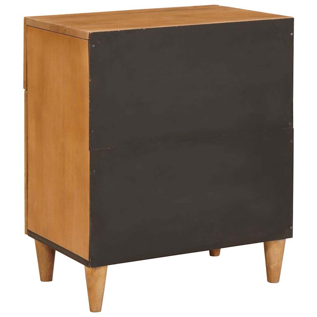 vidaXL Bedside Cabinet Light Brown 50 x 33 x 60 cm Engineered Wood
