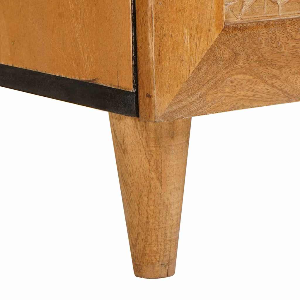 vidaXL Bedside Cabinet Light Brown 50 x 33 x 62 cm Engineered Wood