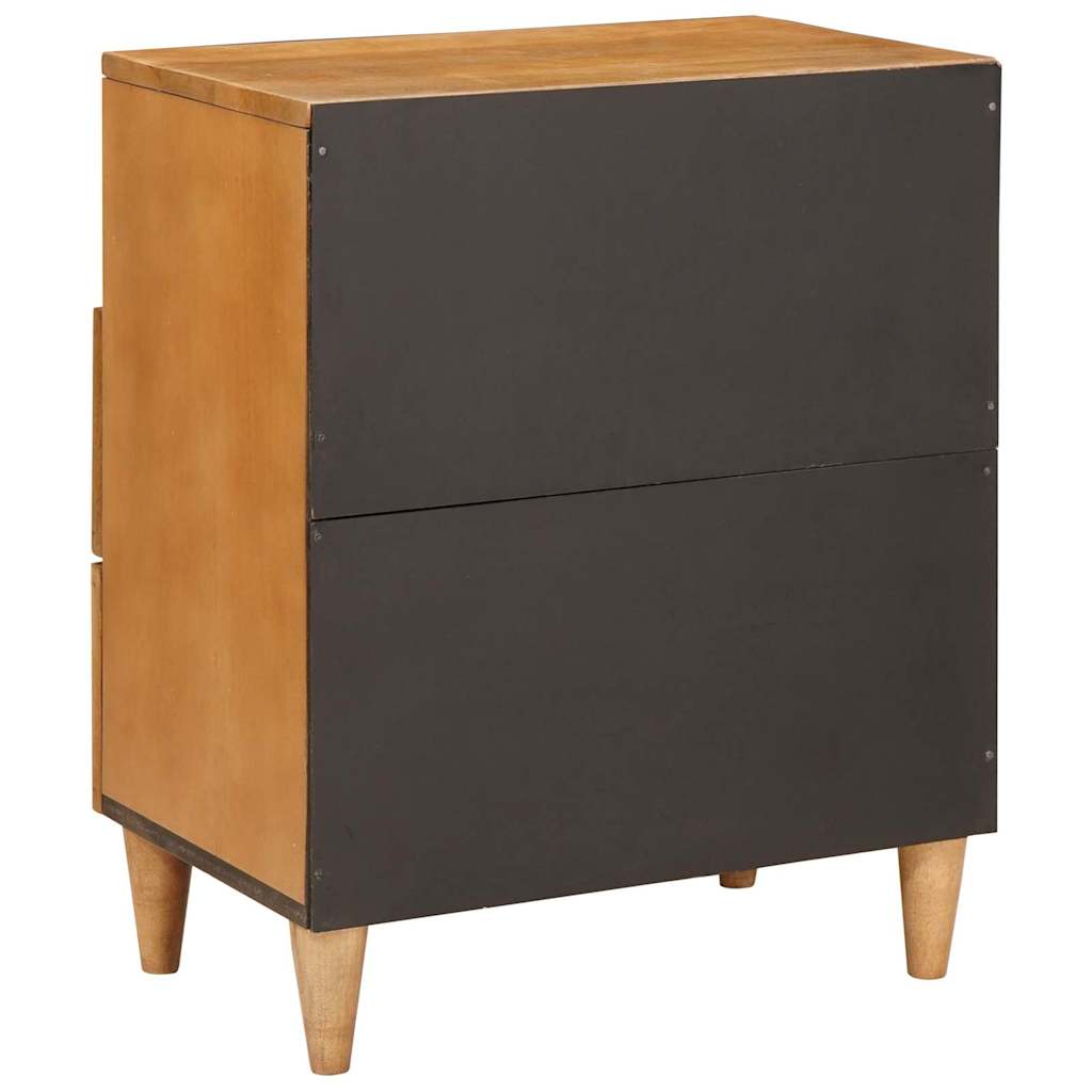 vidaXL Bedside Cabinet Light Brown 50 x 33 x 62 cm Engineered Wood